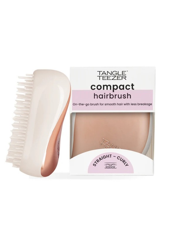 Compact Styler hajkefe (Ivory Rose Gold) TANGLE TEEZER 7299 Ft a Rossmann üzleteiben és online, GLAMOUR kuponnal, 20% kedvezménnyel 5839 Ft 