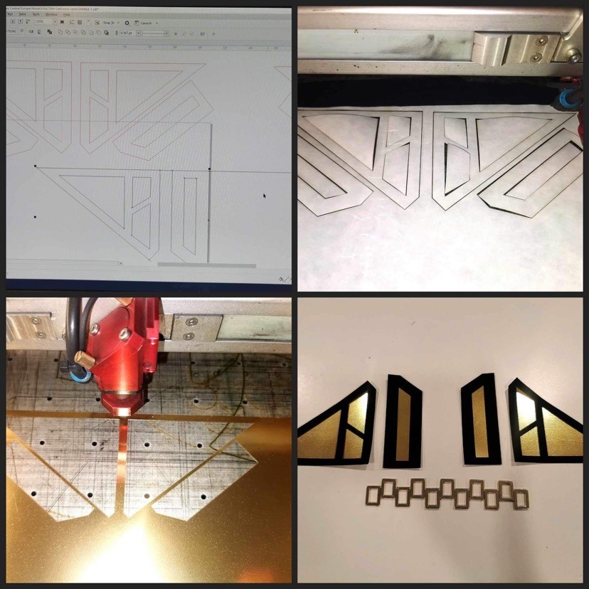 Tóth Gabi Sztárban sztár leszek! ruhája apró darabokból állt össze és lézervágással készült