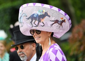 Idén sok szó esett a campről, nos, a Royal Ascot néhány vendége mindent tud a campről, mi imádtuk ezt a kalapot