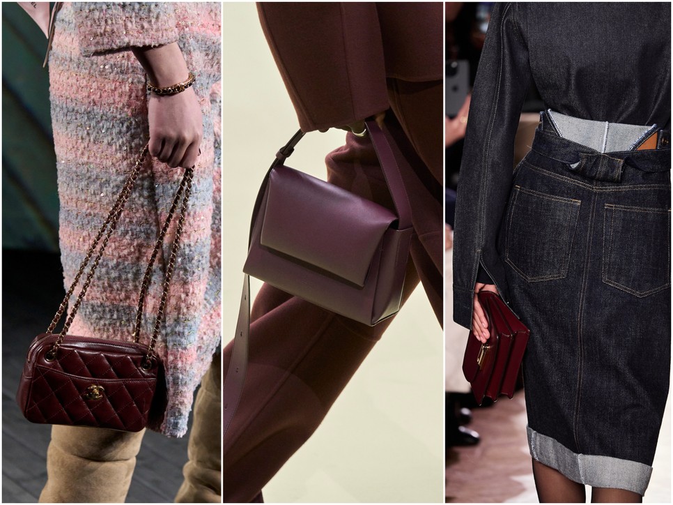 2024-ben vitathatatlanul a bordó az új fekete. Chanel, Jil Sander és Victoria Beckham