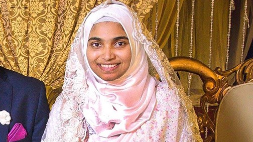 Ez a muszlim menyasszony nem viselt sminket az esküvőjén, azt is elárulta, hogy miért