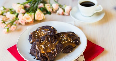 Ellenállhatatlan csokoládés karamellkeksz advent harmadik vasárnapjára