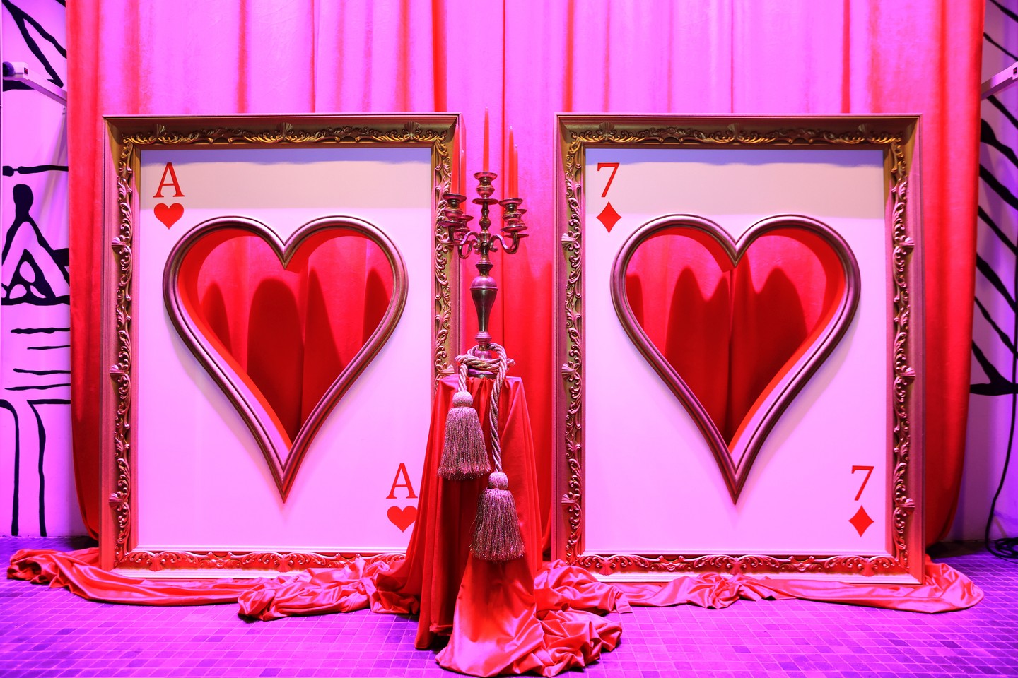 Pazar dekoráció színesítette az estét