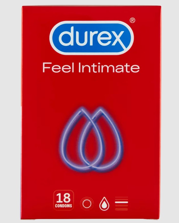 Durex Feel Intimate óvszer 18 db / 4590 Ft az Ecofamily üzleteiben és online, GLAMOUR kuponnal, 25% kedvezménnyel 3442,5 Ft.