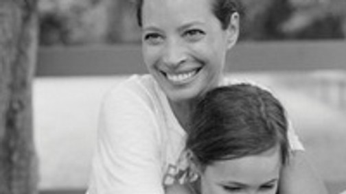 Kislányával pózol a szupermodell