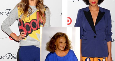 Sárga, piros és kék! A tavasz hírnökei: Jessica Alba, Solange Knowles és Diane von Fürstenberg