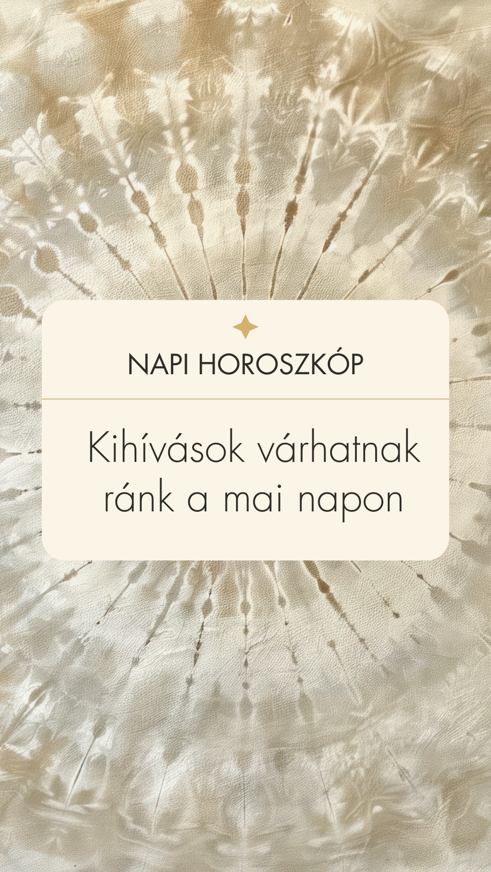 Napi horoszkóp: picit feszültebb lehet ma a helyzet