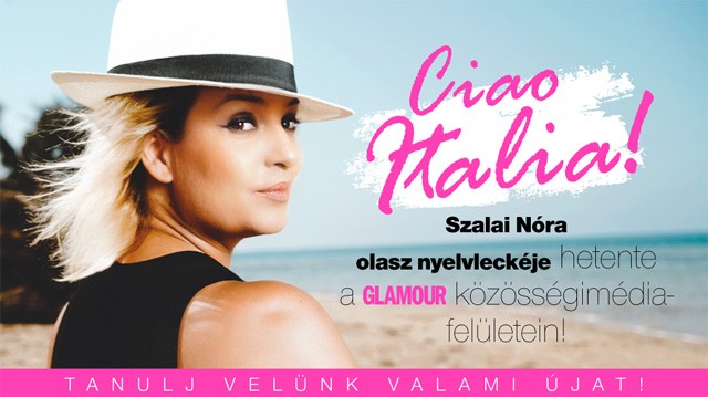 Tanulj velünk olaszul! Szalai Nóra hetente új minileckékkel jelentkezik