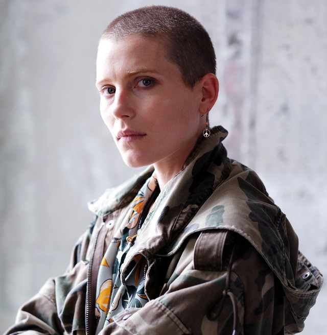 Dree Hemingway kopaszon