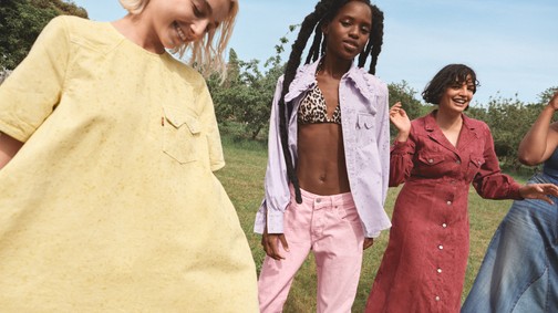 Vissza a természetbe: íme a Levi’s x GANNI újabb kollaborációja