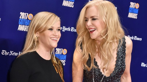 Nagyon vicces! Reese Witherspoon egy cuki törpe Nicole Kidman mellett