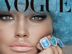 Felismerhetetlen a topmodell a Vogue címlapján