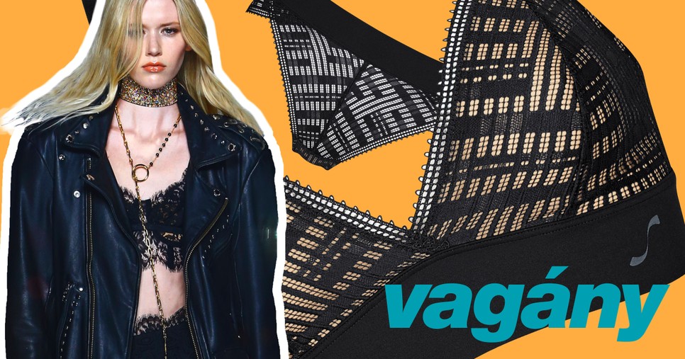 Ha igazán bevállalós vagy, akkor elég egy bőrdzseki a szexi melltartó fölé...