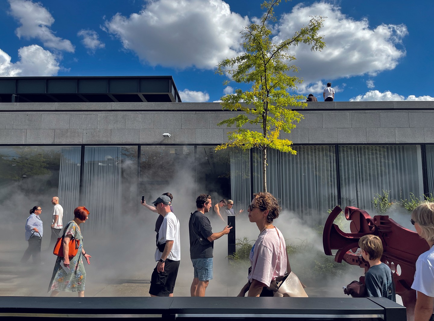 A berlini Neues Nationalgalerie kertje