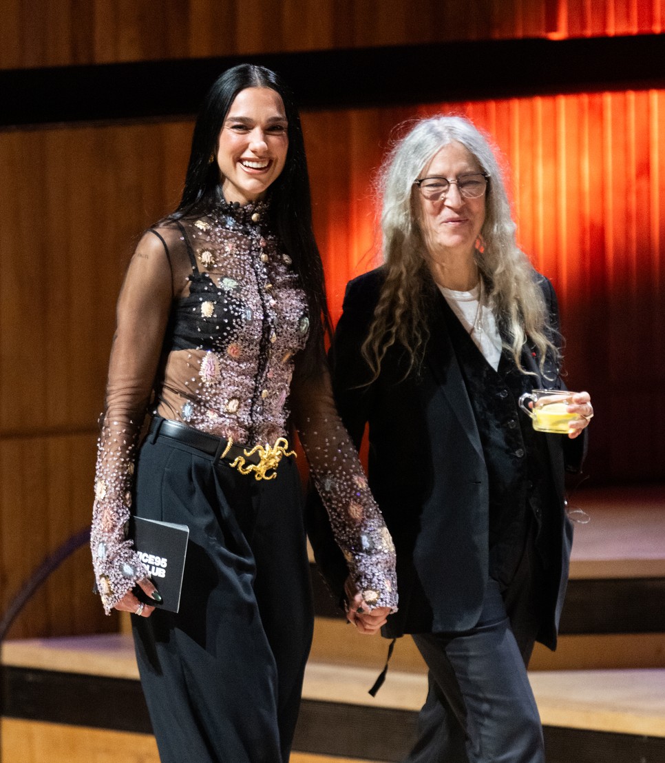 Dua Lipa In Conversation With Patti Smith - London Literature Festival 2026