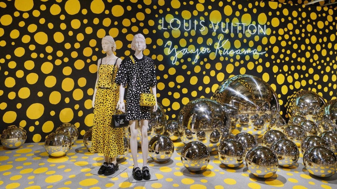 A Yayoi Kusama x Louis Vuitton pop-up store Tokióban több, mint egyszerű luxusüzlet