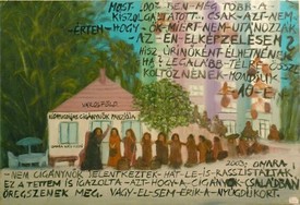 Képei azonban felfoghatóak a hazai cigányság társadalmi helyzete és a kelet-európai női lét lenyomataként