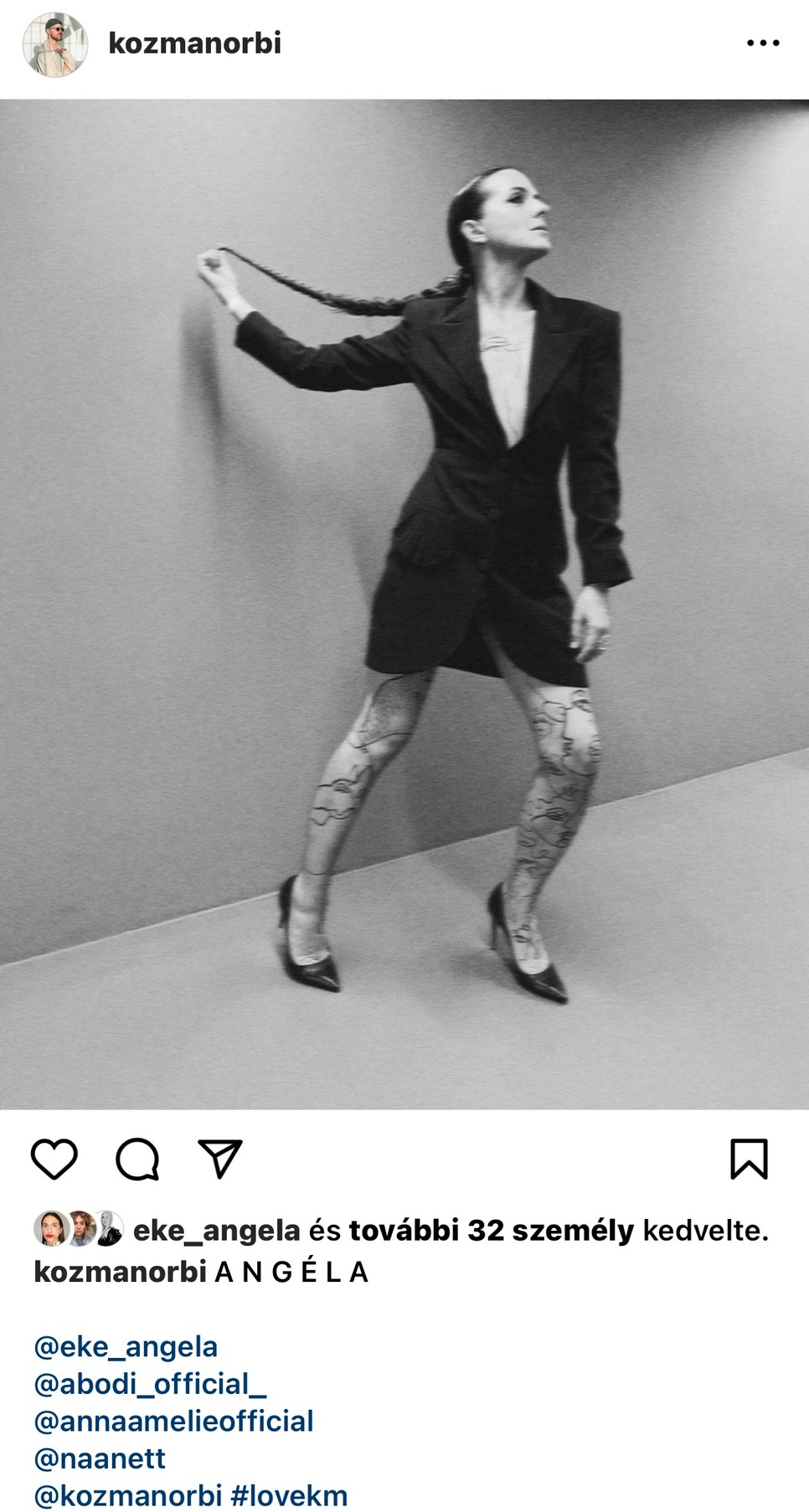 A Kozma Norbi által elkészített fonat az Én, Iphigénia című előadásban is látható