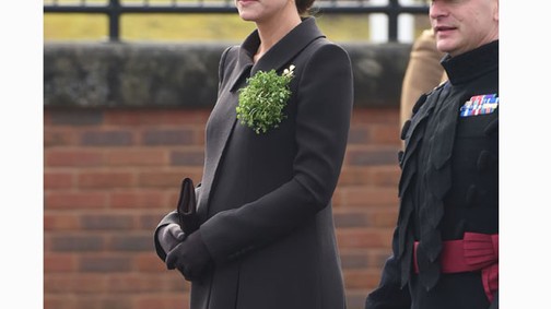 Kate Middleton így parádézik