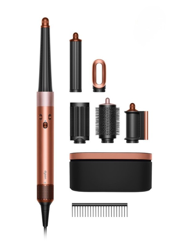 Airwrap i.d. Straight+Wavy multifunkciós hajformázó-szárító (Amber Silk / Pink Champagne) DYSON 241 090 Ft