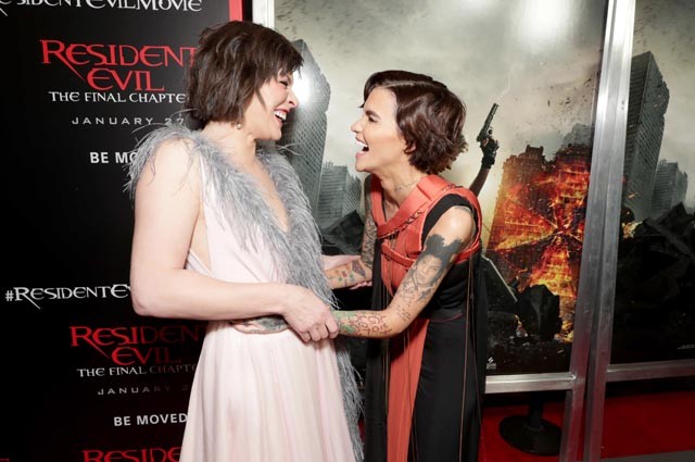 Milla Jovovich, Ruby Rose A Kaptár