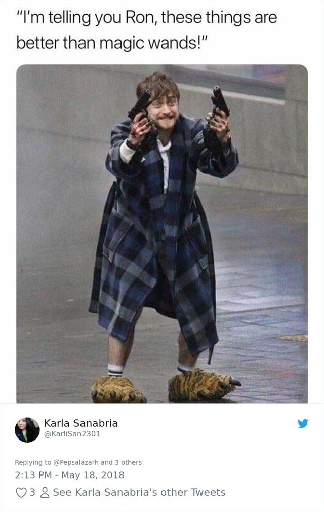Én mondom neked Ron, ezek a dolgok jobbak, mint a varázspálcák