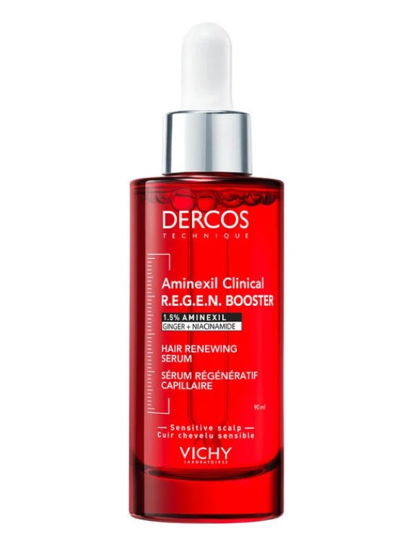 Aminexil Clinical R.E.G.E.N. BOOSTER hajregeneráló szérum VICHY 12 199 Ft/90 ml (135,54 Ft/1 ml)