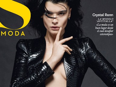 Beesett arccal, nyitott kabátban pózol az egykori plus-size modell