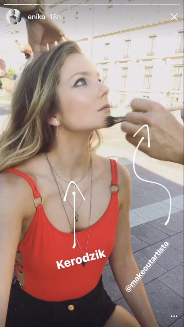 Óriási! Mihalik Enikő Budapesten megint a világmárkával dolgozik!