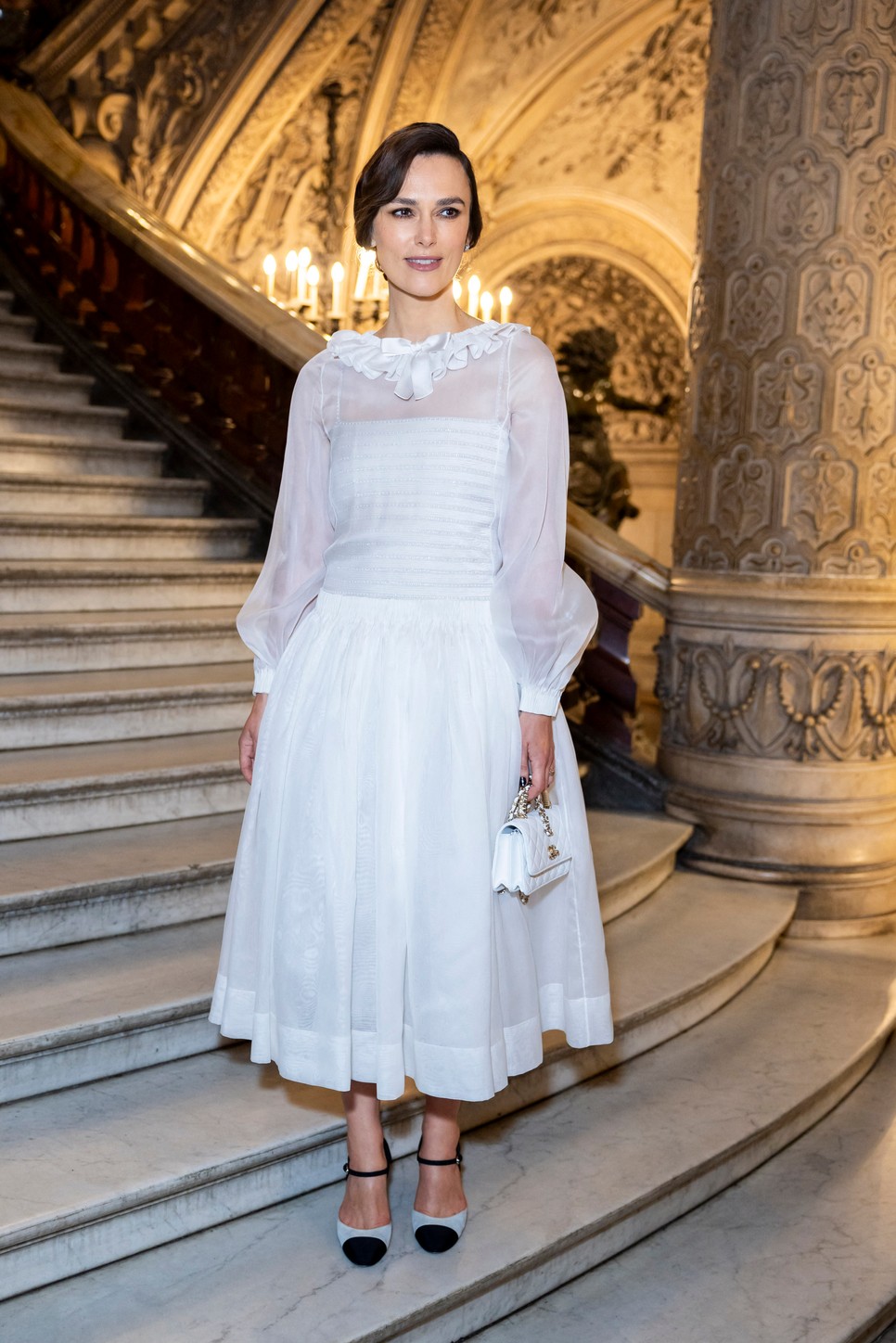 Keira Knightley azonnal magára vonzotta a tekinteteket a vörös szőnyegen