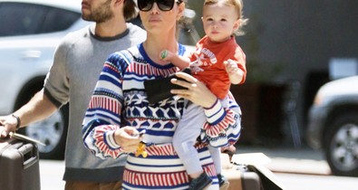 Jessica Biel kisfia kiköpött édesapja! Pont olyan, mint Justin Timberlake