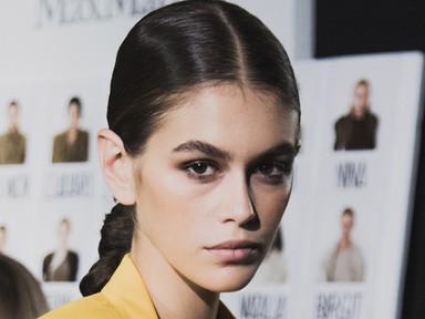 Kaia Gerbernek még a földönkívüli smink is jól áll