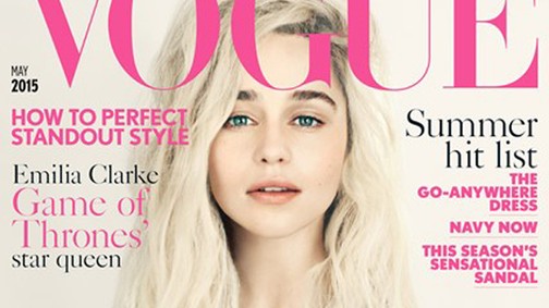 A Trónok harca szőkesége a Vogue címlapján