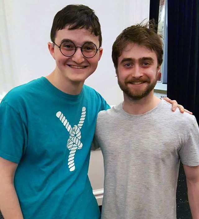 daniel radcliffe, harry potter, varázslótanonc, rajongó, hasonmás