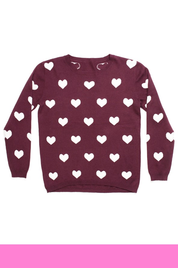 KELL! A hét divattárgya: szívecskés pulcsi