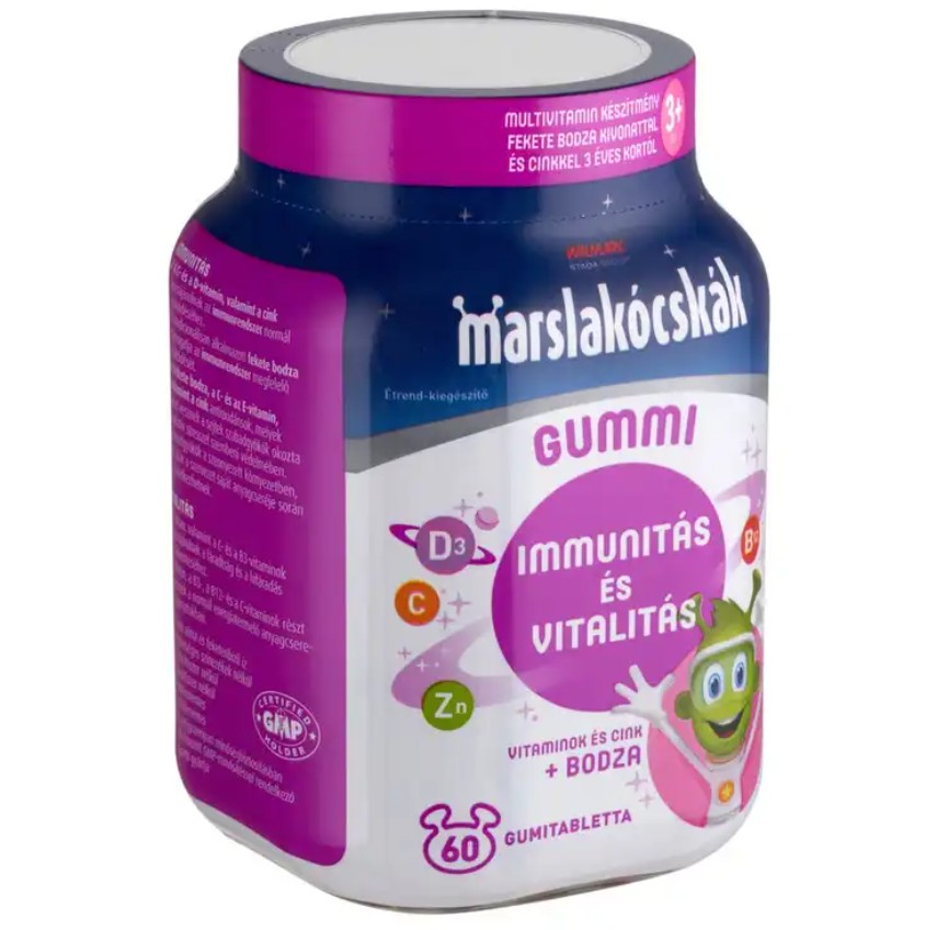 Rossmann - Marslakócskák gumivitamin bodzával (60 db) 2899 Ft helyett a GLAMOUR-napok alatt 20% kedvezménnyel csak 2319 Ft.