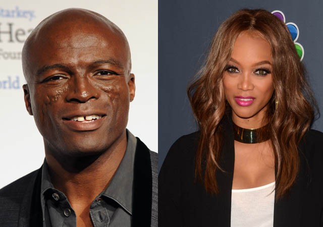 Seal és Tyra Banks