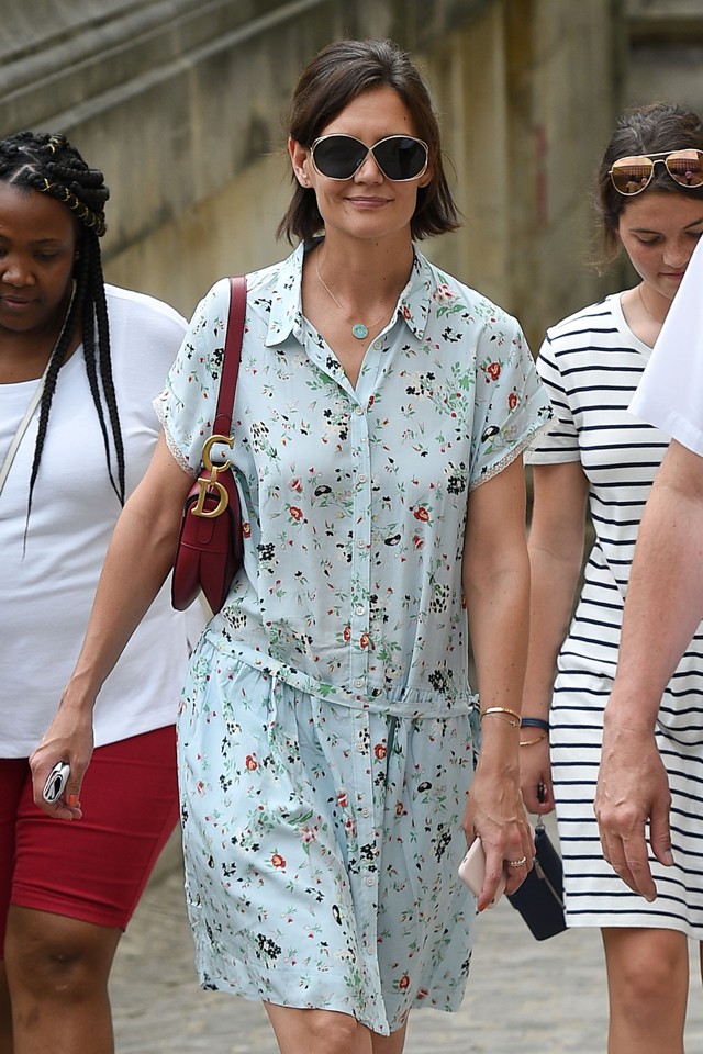 Katie Holmes és 12 éves kislánya olyanok, mintha ikrek lennének