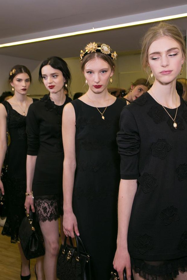Dolce&Gabbana backstage