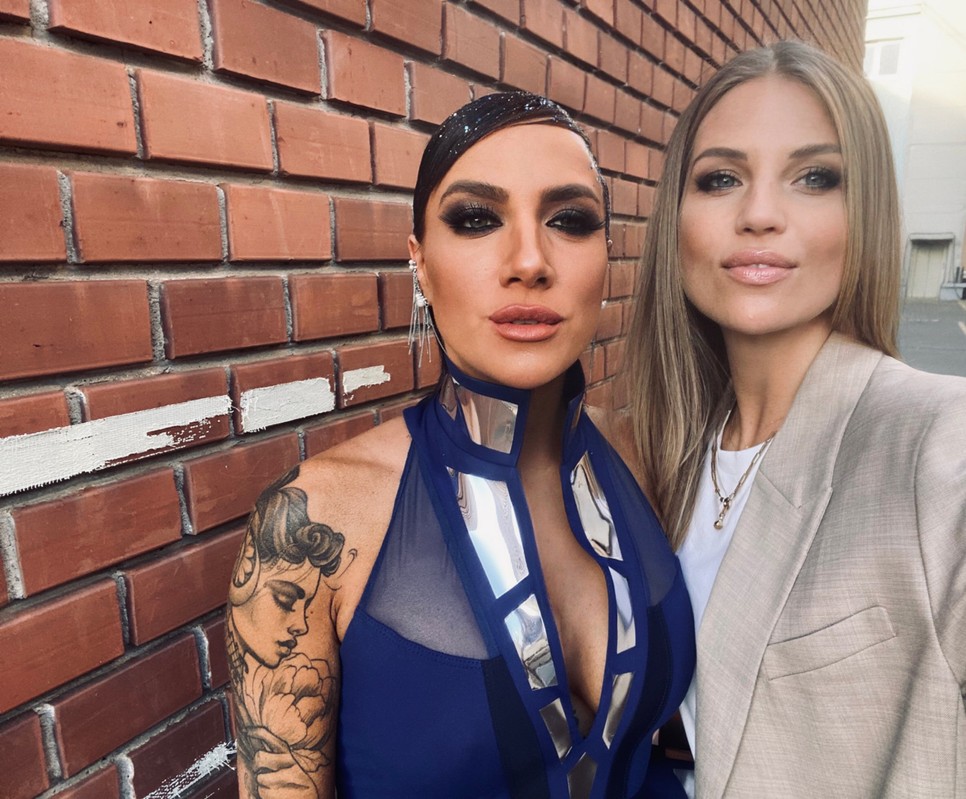 Tóth Gabi Éa stylistja, Kazal Viki a Sztárban sztár leszek negyedik évfolyamának forgatási napján