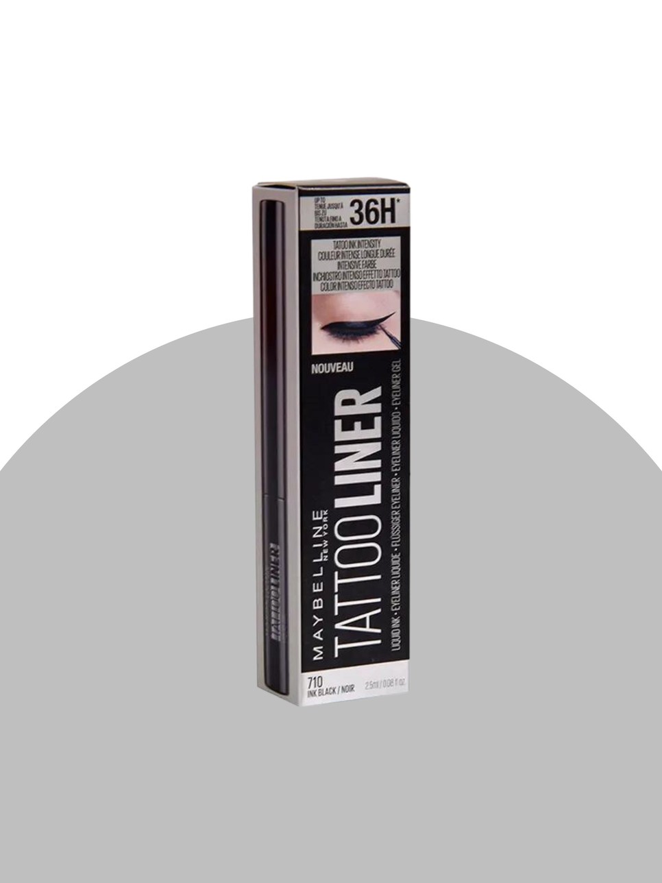 Tattoo Liquid Liner hosszantartó szemhéjtus (10 Ink Black) MAYBELLINE 3499 Ft a Rossmann üzleteiben és online, 50% kedvezménnyel, GLAMOUR-kuponnal 1749,5 Ft
