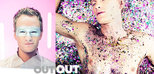 Csillogás és glamúr: ilyen Barney Stinson az Out magazin címlapján