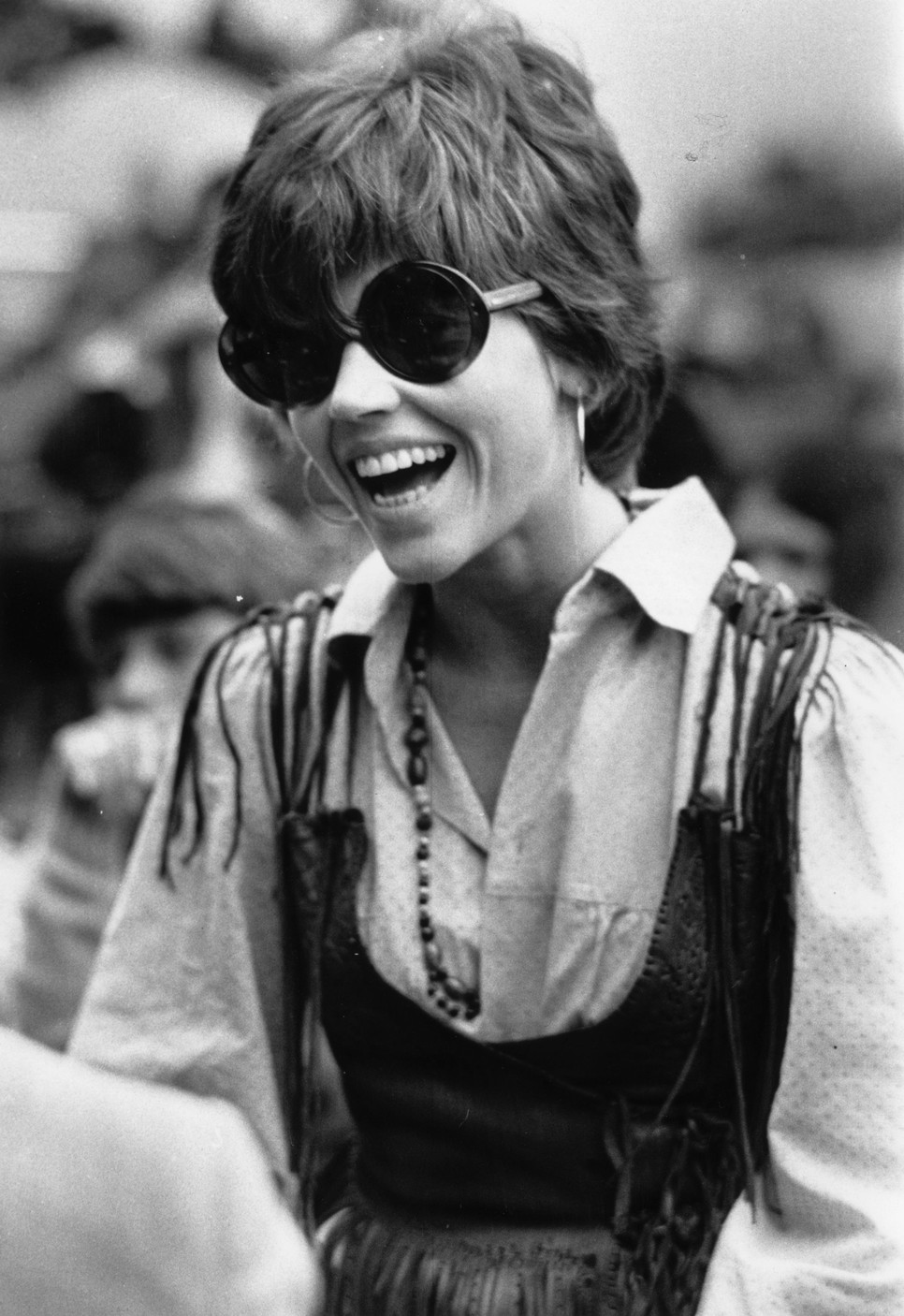 Jane Fonda az Isle of Wight fesztiválon 1969-ben