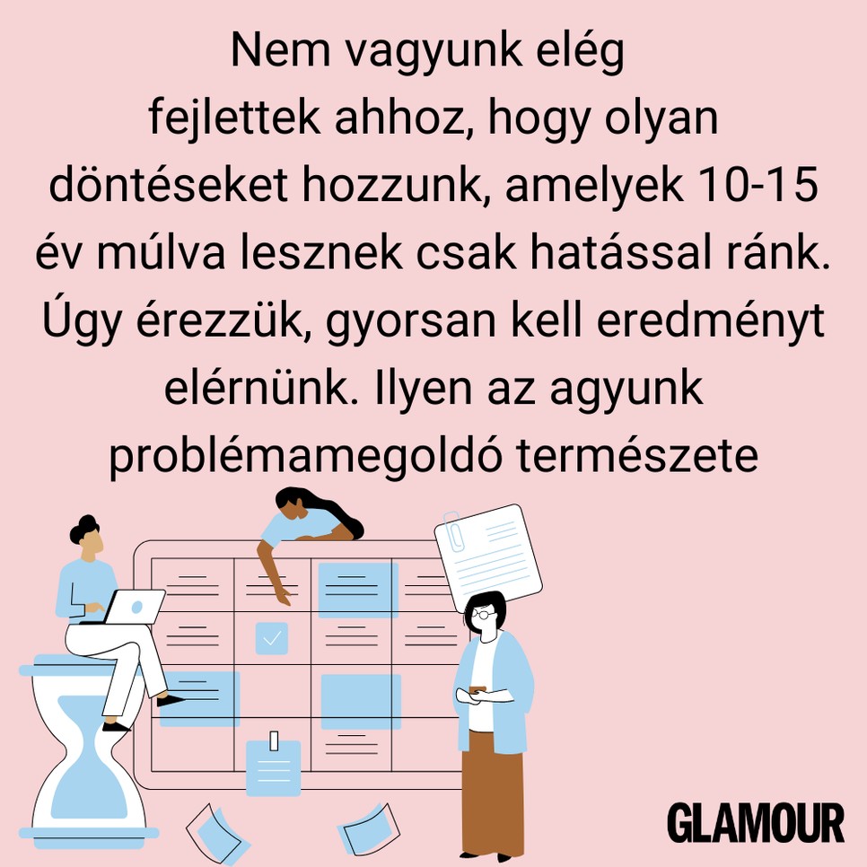 „Ezredfordulós generációként egyszerre akarunk mindent, és ez elrugaszkodott, demoralizáló és kimerítő”