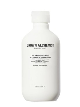 Dúsító sampon biotinnal GROWN ALCHEMIST 9490 Ft/200 ml (47,45 Ft/1 ml)