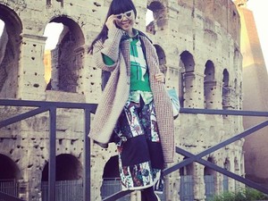 A kontyos kis blogger