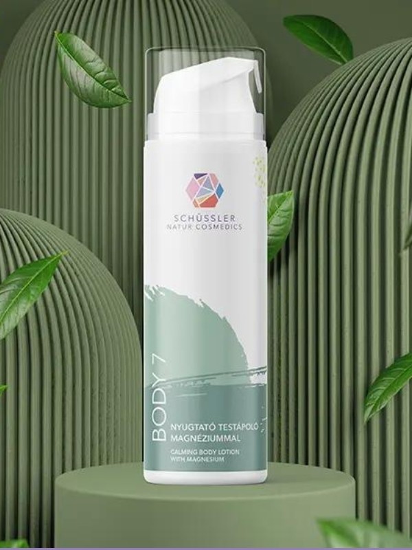 Nyugtató testápoló magnéziummal SCHÜSSLER 4690 Ft/200 ml (23,45 Ft/1 ml)