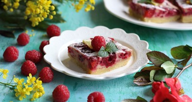 35 perc alatt kész a nyár legjobb sütije: málnás-citromos szelet