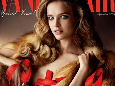 Szülés után: egy szál bundában pózol az orosz ikon