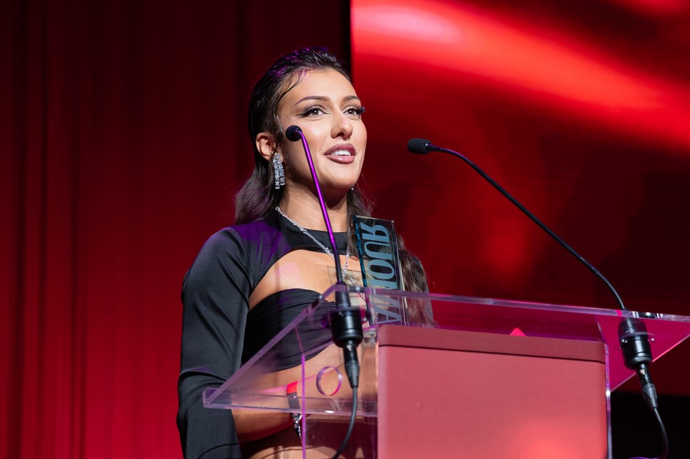 Mihályfi Luca a GLAMOUR Women of the Year díjazottja